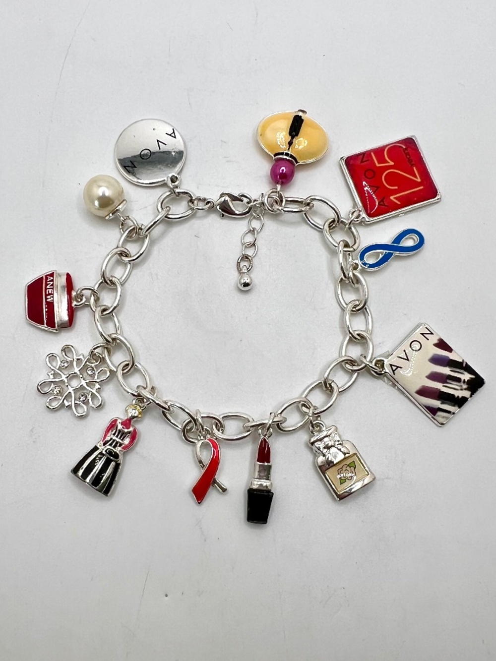 Avon 125 Years Charm Bracelet 2011 FINAL MARKDOWN